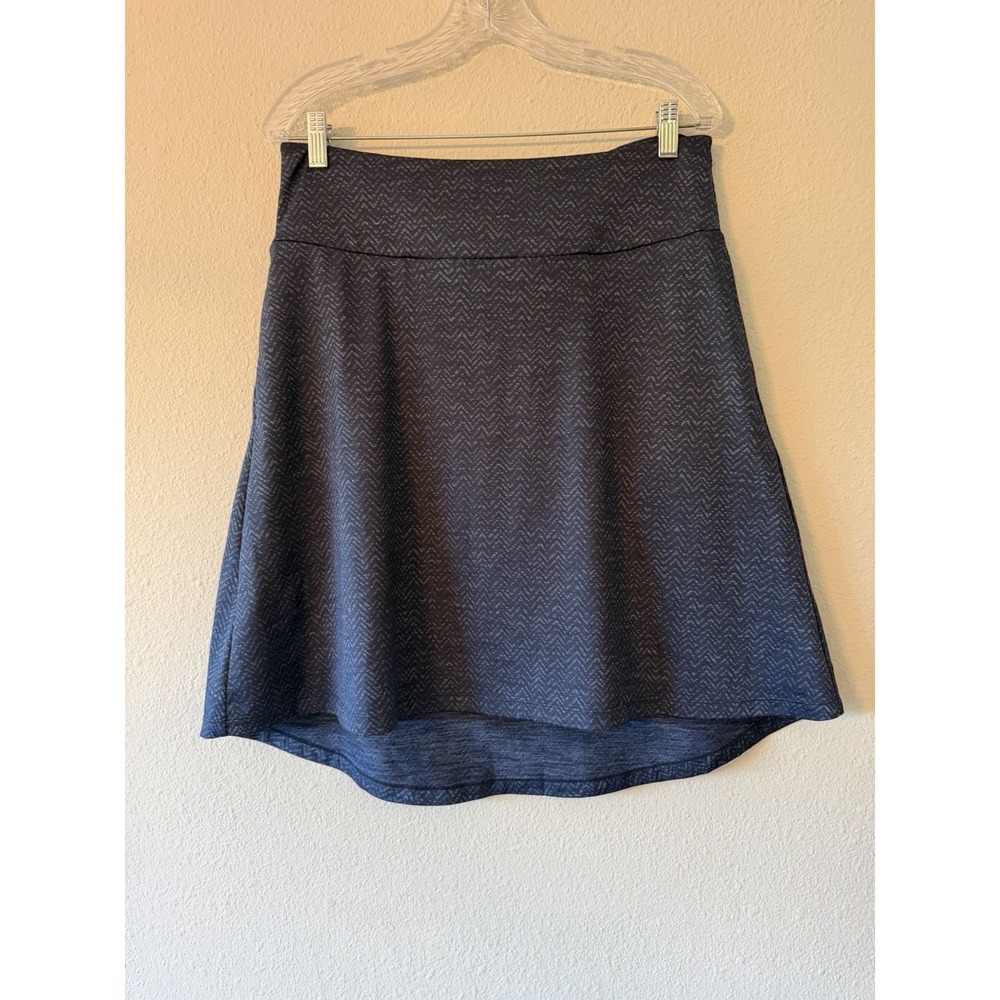 MPG Medium sport skirt activewear pockets hi-low hem blue gray golf exercise